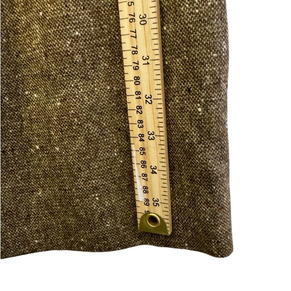 Vintage Womens Lamb Wool Brown Long Pea Coat Made in USA size Small Timeless EUC - Picture 6 of 10